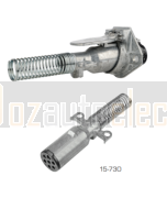 Ionnic 15-730 Trailer Connector - Truck - 7 Pin Metal Plug (24V)