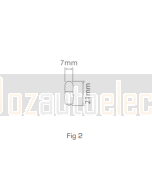 Ionnic 2696/10 Globe Halogen 12V 2W BA7s