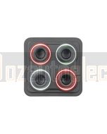 Ionnic 610-00061-004 Smart Switch Touch Panel - 4 Switches