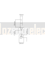 Ionnic 62200 Globe Halogen H1 Rally 12V 100W P14.5s