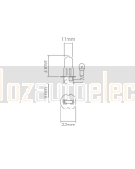Ionnic 64151SUP Globe Halogen H3 12V 12V 55W + 30%