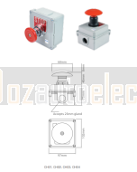 Ionnic CHS2 Switch Kit Push/Pull Lockable (N/O & N/C)