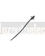 Ionnic PM194B Push Mount Cable Ties - Ø6.2mm hole (Pack of 100)