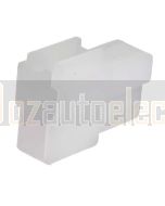 Quikcrimp QK2ASL/10 QK Series Receptacle Connectors 2 Cavities - 6.3mm (10Pk)