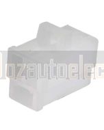 Quikcrimp QK3BL/10 QK Series 3 Cavities Plug Connector - 6.3mm (10Pk)