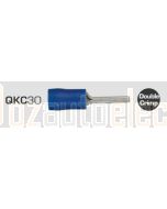 IONNIC QKC30 Blue Pin Crimp Terminals (Pack of 100)