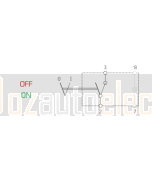Ionnic R403-12B-XX Rocker Switch with Print - 12V