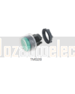 Ionnic TMS27 Green Booted Button - 30mm Momentary