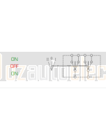 Ionnic TS102E Toggle Switch Double Pole On/Off/On - Blade (12-24V)