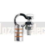 Ionnic 70mm2 Cable size Elbow Crimp Battery Terminal- Black, Negative