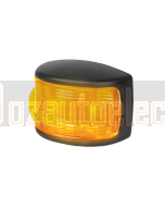 Hella Packet of 8 LED Front Maker Lamp Amber/Red 12/24V Black Base