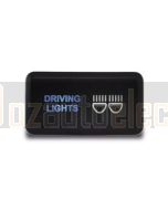 Lightforce CBSWTYDL Light Switch to suit Toyota and Holden