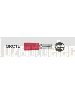 Quikcrimp QKC19 Red 2.8mm Vinyl Female Blade Terminal