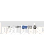 Quikcrimp QKC33 Blue 6.3mm Male Blade Terminal Pack of 100