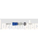 Quikcrimp QKC36 Bullet Male Pre-Insulated Terminal Blue 1.5 - 2.5mm² - Pack of 100