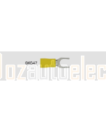Ionnic Fork/ Spade Terminal 6mm Size - Vinyl Yellow