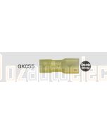 Quikcrimp 2.5 - 6.0mm2 Fully Insulated Qc Female Terminal Nylon Yellow Pack of 100