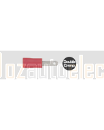 Quikcrimp QKC68 Red Vinyl 2.8mm Male Blade Terminal Pack of 100