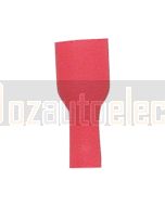Quikcrimp 0.5 - 1.5mm2 Fully Insulated Qc Female Terminal Red PVC Pack of 100