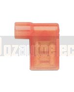 Quikcrimp 0.5 - 1.5mm2 Fully Insulated Quick Connect Flag - Red