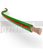 Ionnic TW050-RED/GRN-500 Thin Wall Red Cable - Green Trace (0.5mm2)