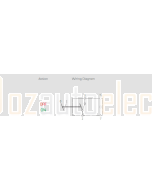 Ionnic R Series Normal Open Contact Actuator Red - Single Pole 