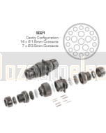 Schlemmer SG21 Inline Connector Kit 21 Circuits 