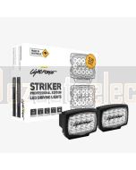 Lightforce STRIKERLEDPK Striker Professional Edition LED Driving Light Twin Pack