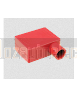 Ionnic SY2910R/100 12.5mm Cable, Left Hand Battery Terminal Insulator - Red (Pack QTY 100)