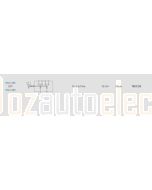 Ionnic TB302E Toggle Switch Double Pole Mom/On/Off/Mom/On - Blade (12-24V)