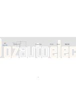 Ionnic TB508E Toggle Switch Single Pole Off/Mom/On - Blade (12/24V)