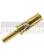 TE Connectivity 212014-1 Amplimite 109 Power VIII Series Size 8 Gold Contact Socket