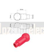 Ionnic SY2984-RED Battery 32mm Terminal Insulator in Red – Lug & Ring (Pack QTY 1)