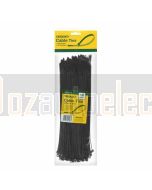 Tridon CT305BKCD-25 Cable Tie - Black (5mm x 300mm)
