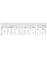 Ionnic TS501E Toggle Switch Single Pole On/Mom.On - Blade (12/24V)