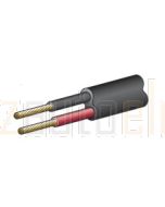 Narva 5825-100TW 5mm Twin Sheath Cable Red & Black - Cut to Length