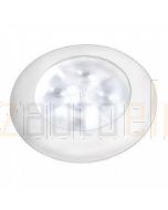 Hella Round LED Courtesy Lamp - Warm White, Hi-Intensity, 12V DC (98050071)