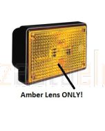 Lens (amber) to suit Hella 2143
