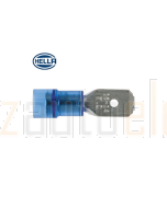 Hella 8518 PC Insulated Male Blade Terminals - Blue (Pack of 100) (8518)