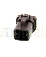 Deutsch DTP06-4S-E003 DTP Series 4 Socket Plug