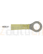 Quikcrimp HDC41 Yellow 8mm Heatshrink Ring Terminal 