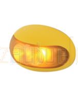 Hella Mining HM2051 DuraLED Marker Lamp Bare Wire - Amber Marker