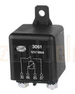 Hella 3061 High Capacity Normally Open Relay - 4 Pin, 12V DC