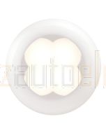 Hella High Intensity Round LED Interior Lamp - Warm White, 24V DC (95959616)