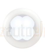 Hella High Intensity Round LED Interior Lamp - White, 12V DC (95959908)