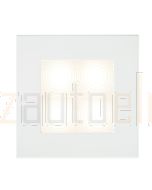 Hella High Intensity Square LED Interior Lamp - Warm White, 24V DC (98059714)