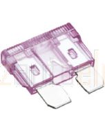 Hella MIning 9.HM4973 Mini Blade Fuse - 3A, Violet (Pack of 30)