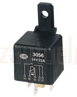 Hella 3056 Normally Open Relay with Diode - 5 Pin, 24V DC