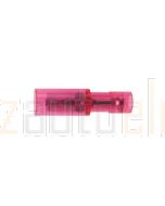 Hella PC Fully Insulated Female Bullet Terminals - Red, 4.0mm (Pa