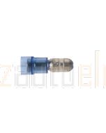 Hella PC Insulated Male Bullet Terminals - Blue, 5.0mm (Pack of 1